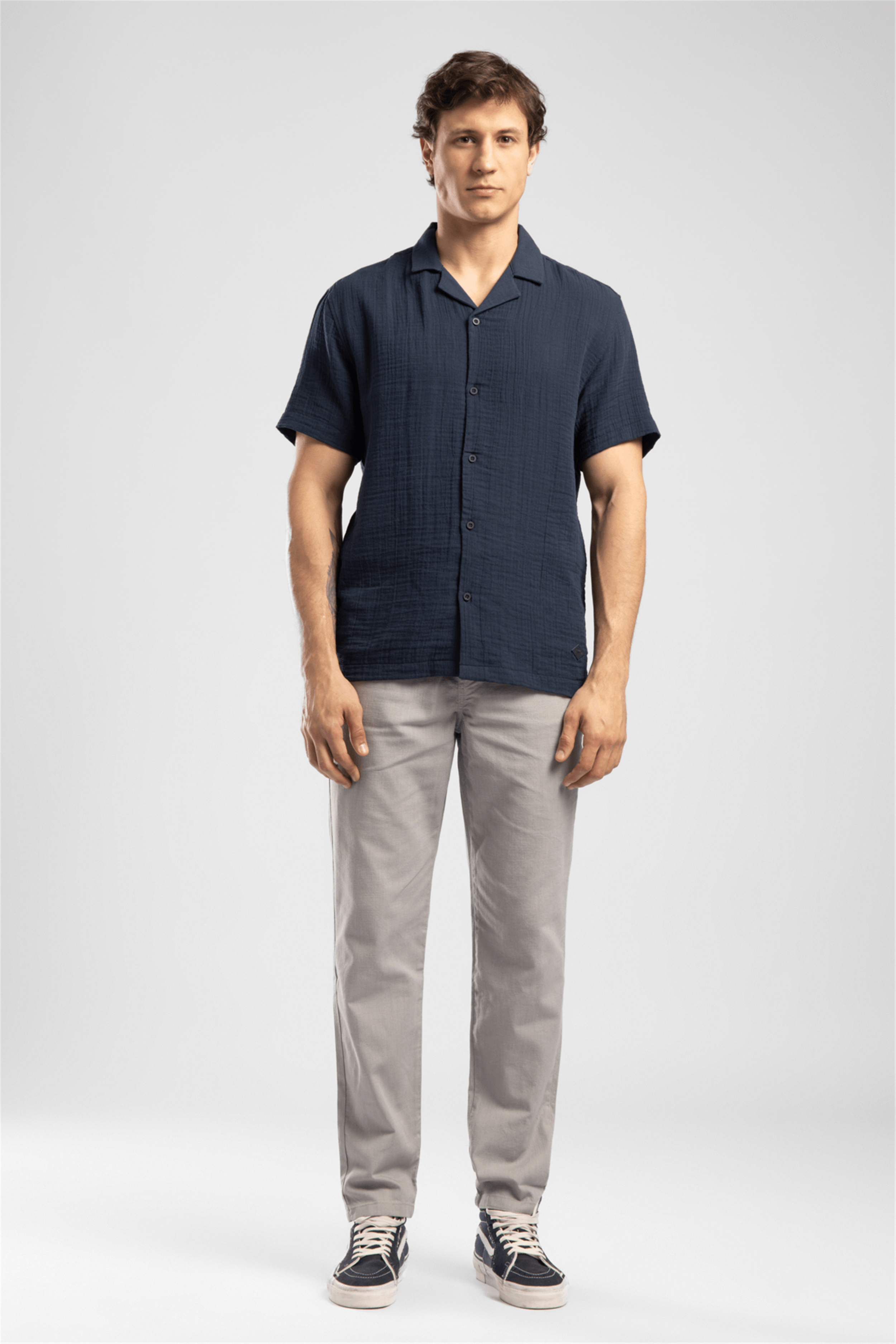 NEW BEACH CHINO ERKEK DOKUMA PANTOLON