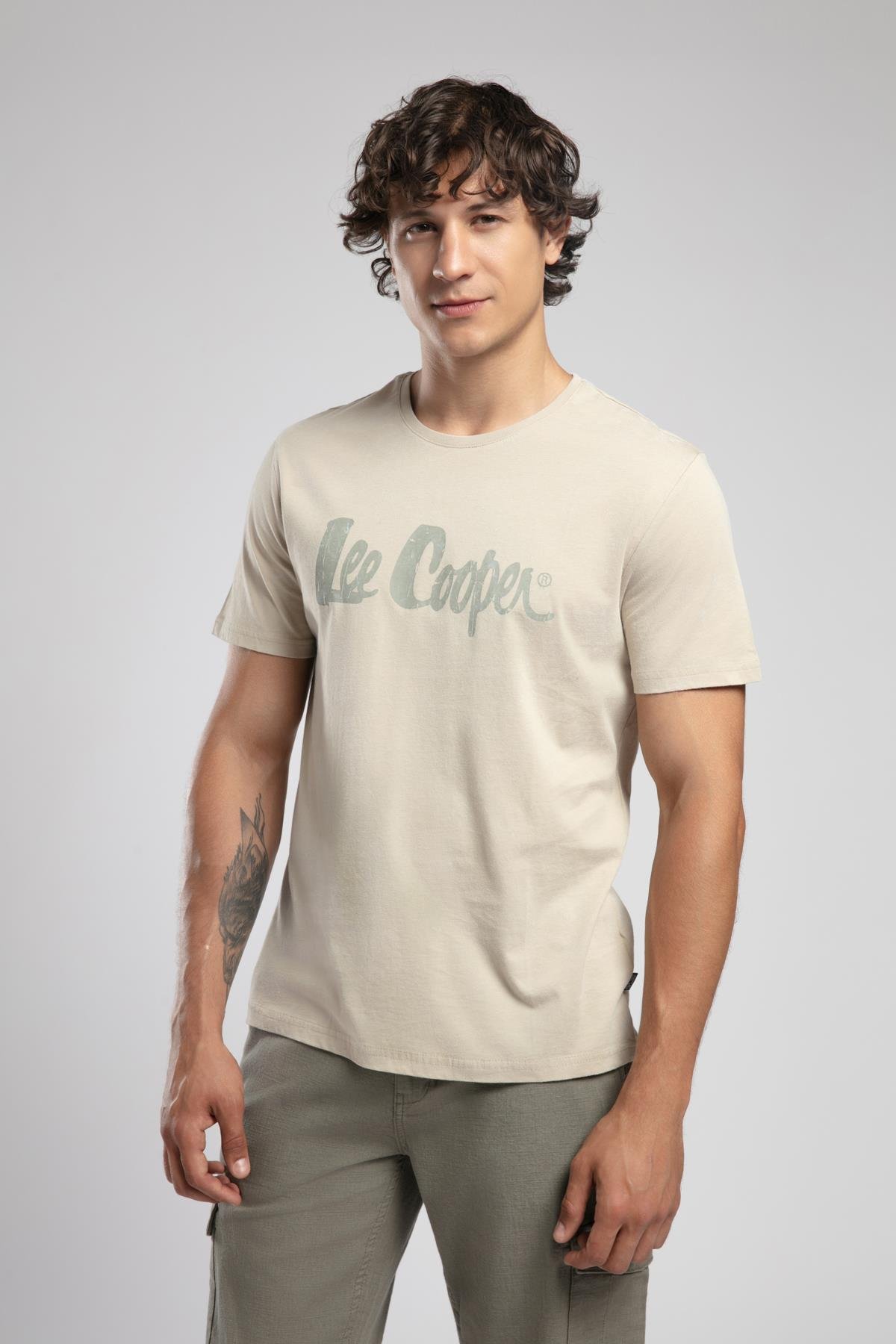 New Drawing Erkek %100 Pamuk O Yaka T-Shirt