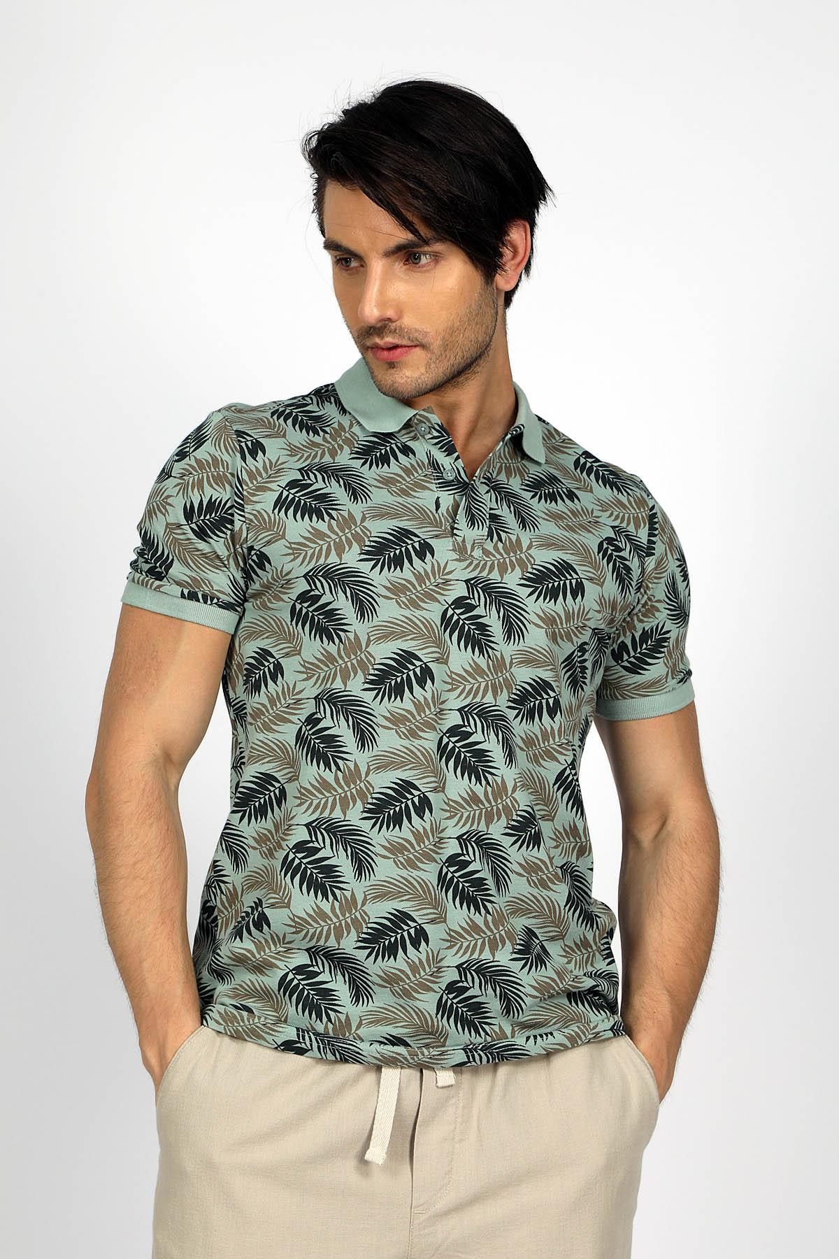 Newjoseph Erkek Polo Yaka T-Shırt Mınt