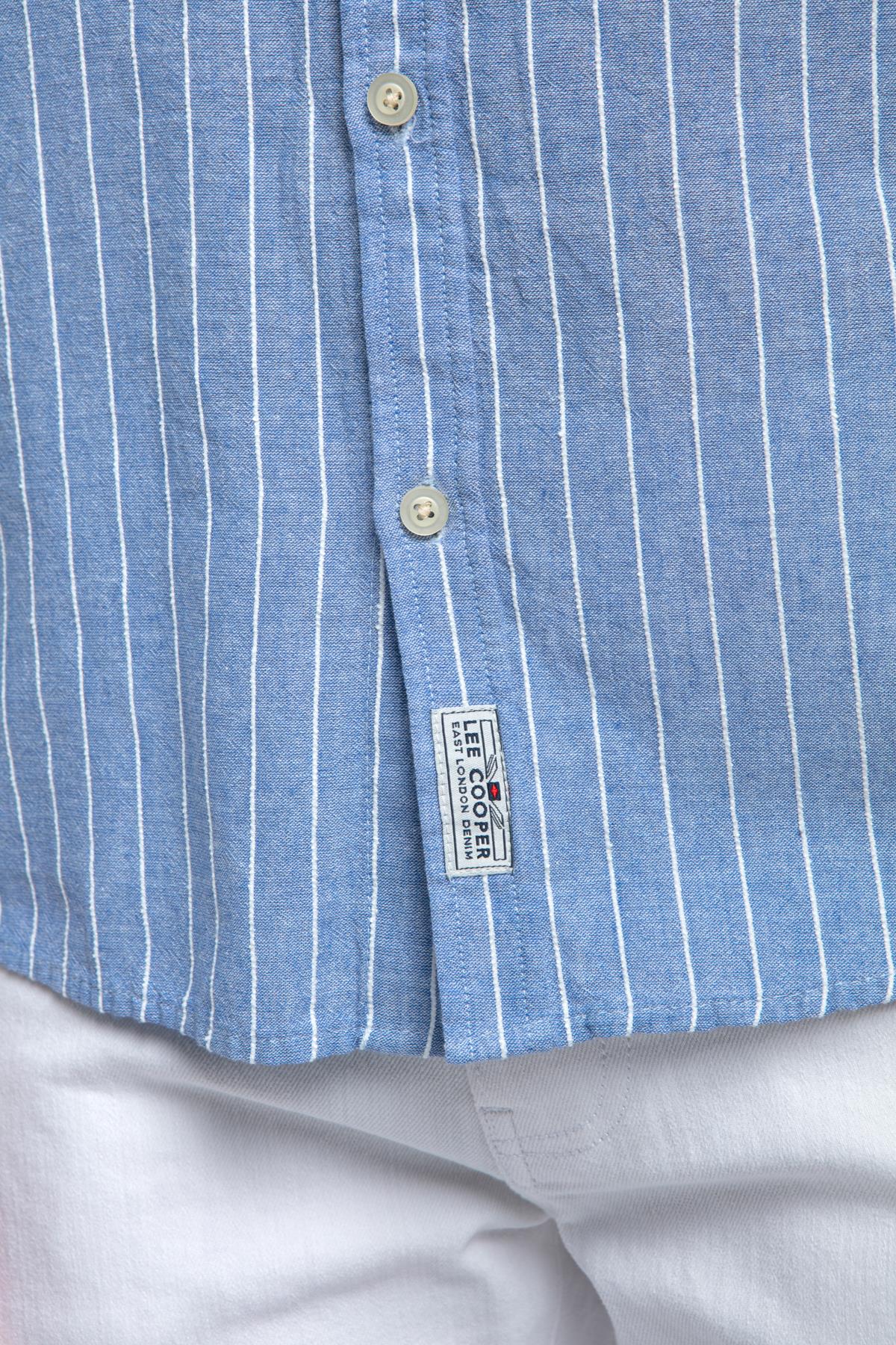 Nısjos Erkek U.Kol Dokuma Gömlek