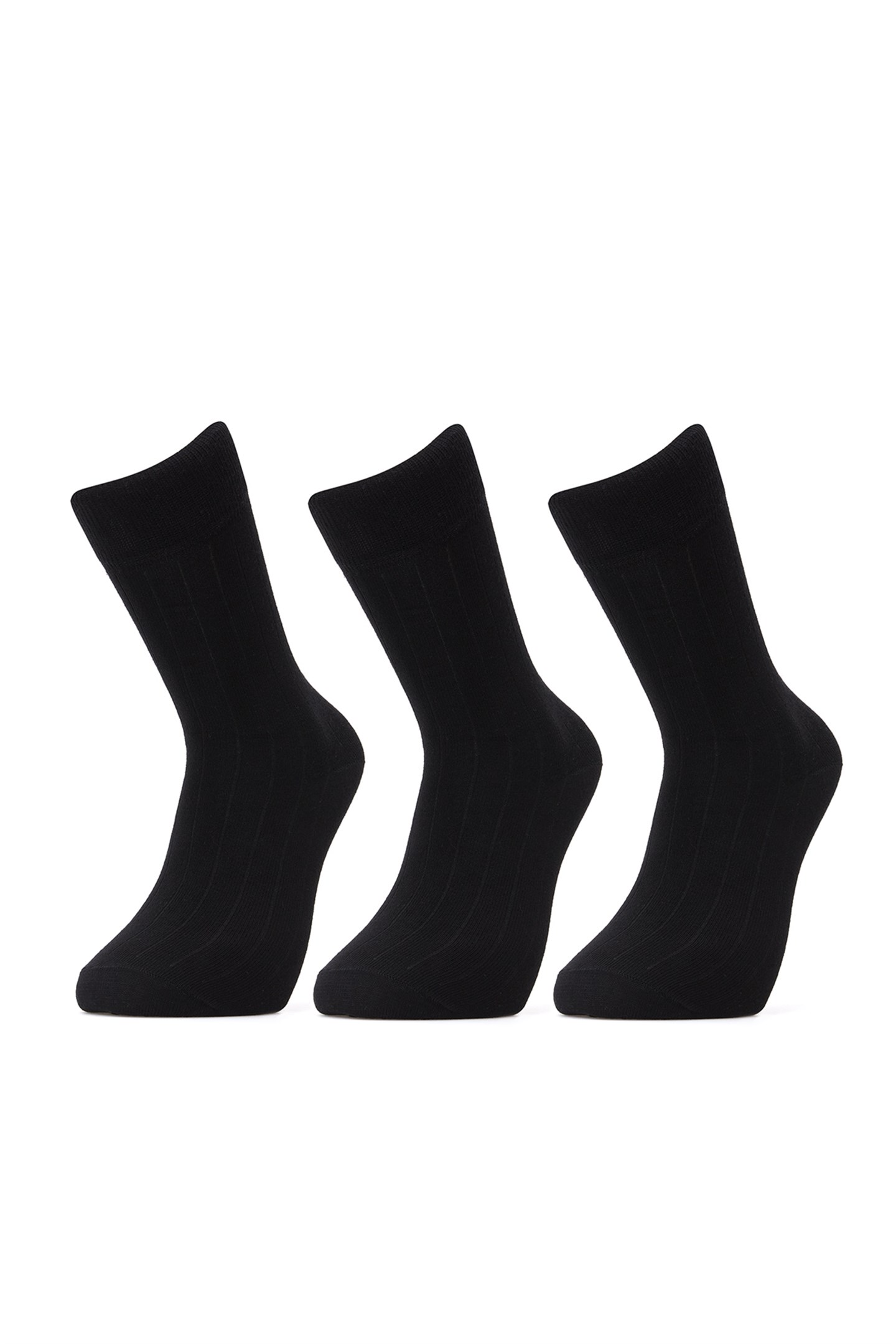 Noah Erkek 3'Lü Soket Çorap Siyah - Lee Cooper