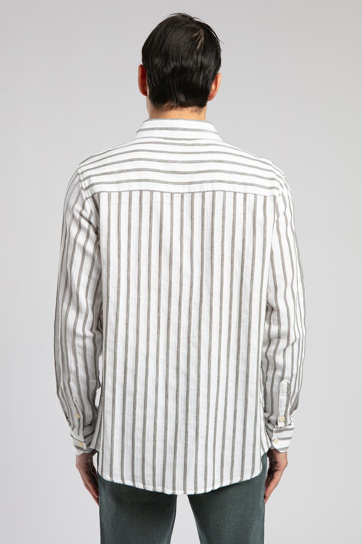 Olezka Erkek U.Kol Dokuma Gömlek