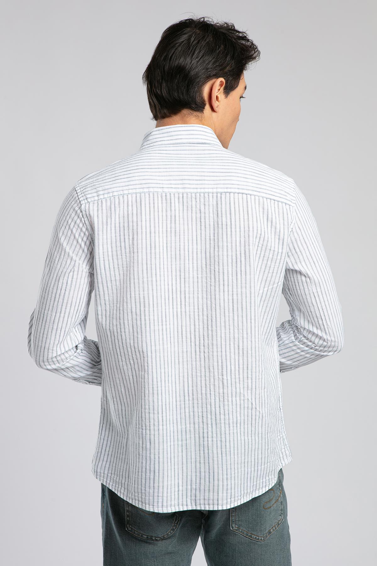 Onesa Erkek U.Kol Dokuma Gömlek