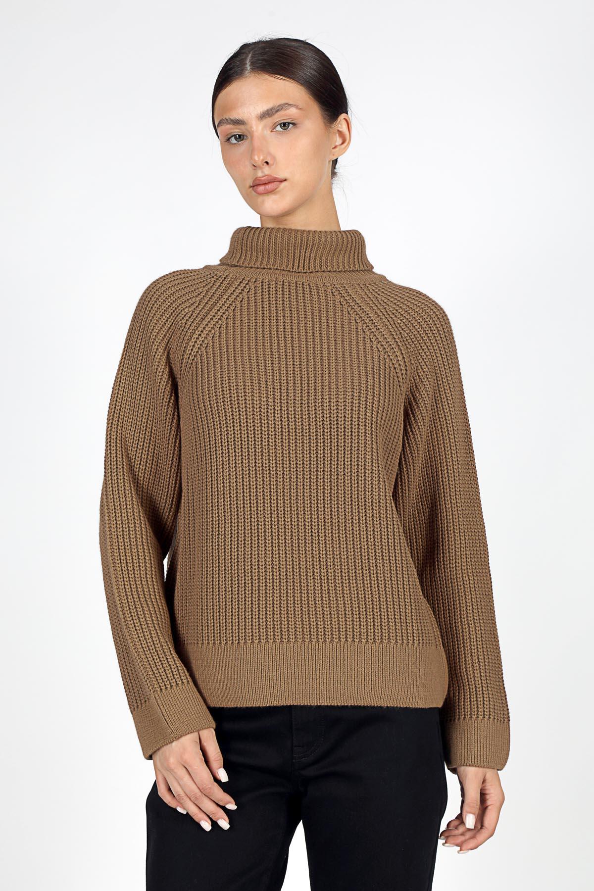 PEARLY KADIN BALIKÇI YAKA TRİKO KAZAK