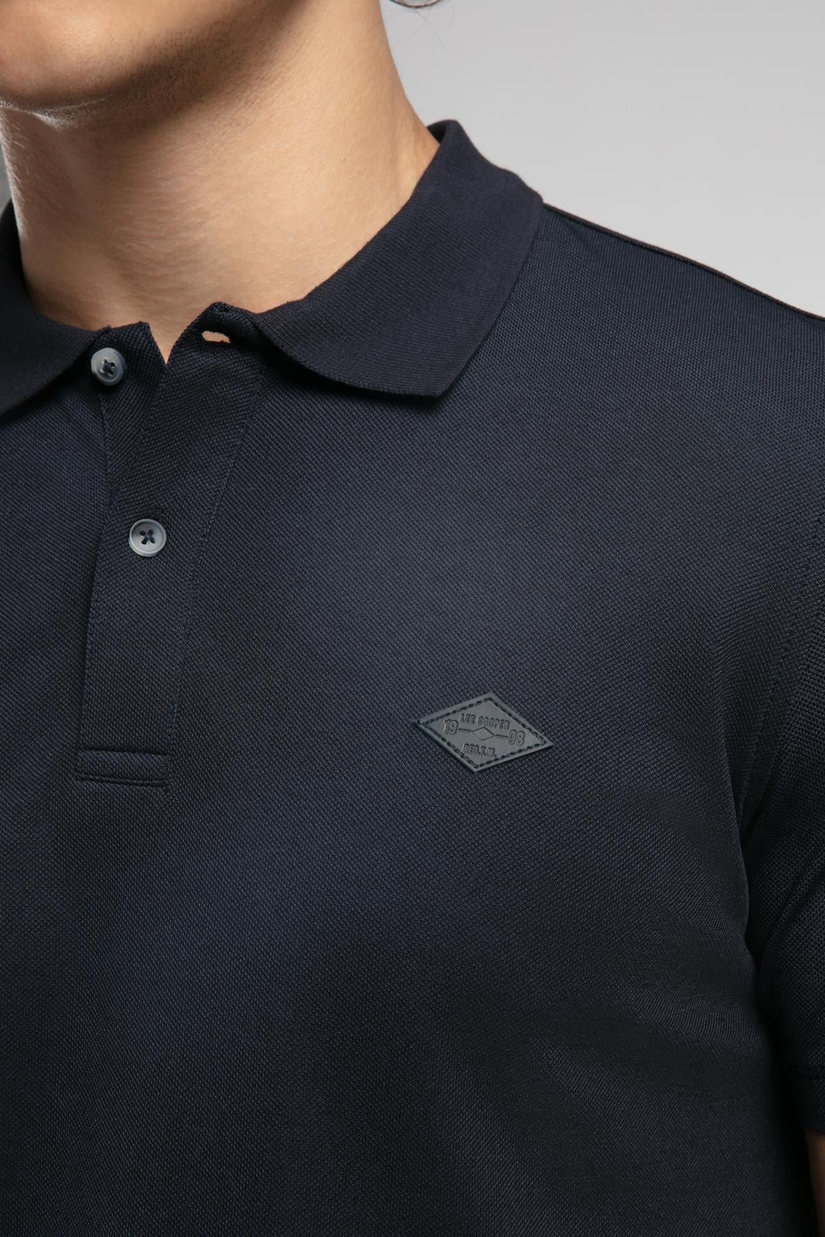 Resao Erkek Polo Yaka T-Shirt Lacivert