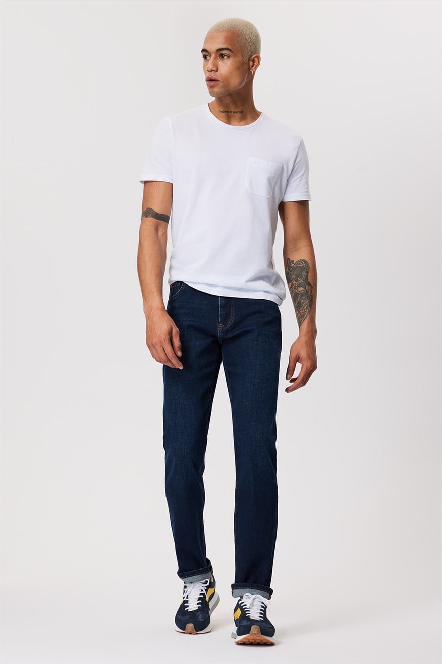 Rıcky Erkek Jean Pantolon Alrakıs Amazon Blue