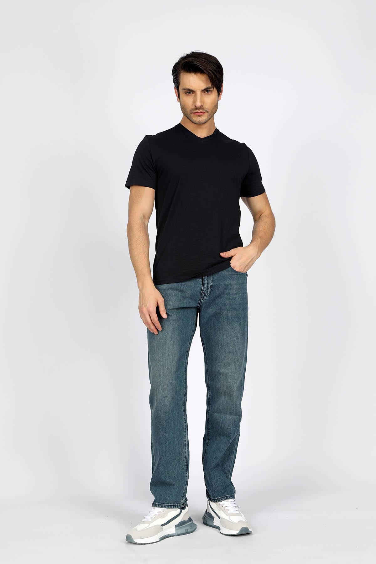 Rıcky Erkek Jean Pantolon Neıl Azb Stone