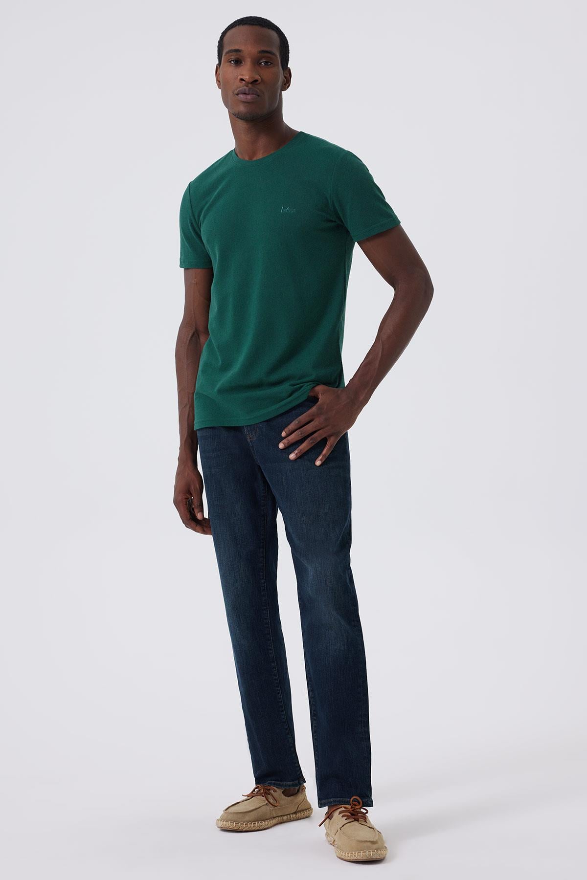 Rıcky  Erkek Jean Pantolon Teal Wash