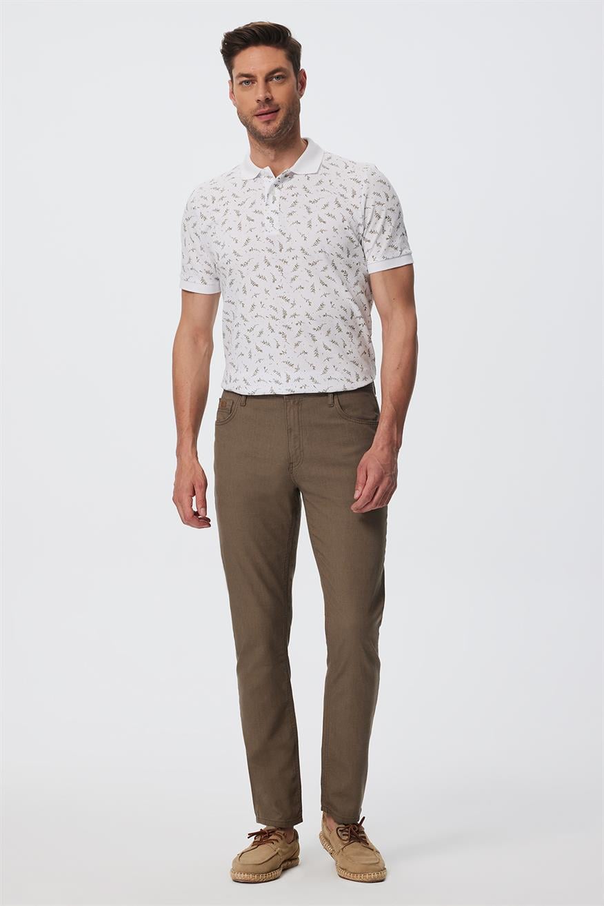 Rıcky Nd 1 Erkek Dokuma Pantolon Camel