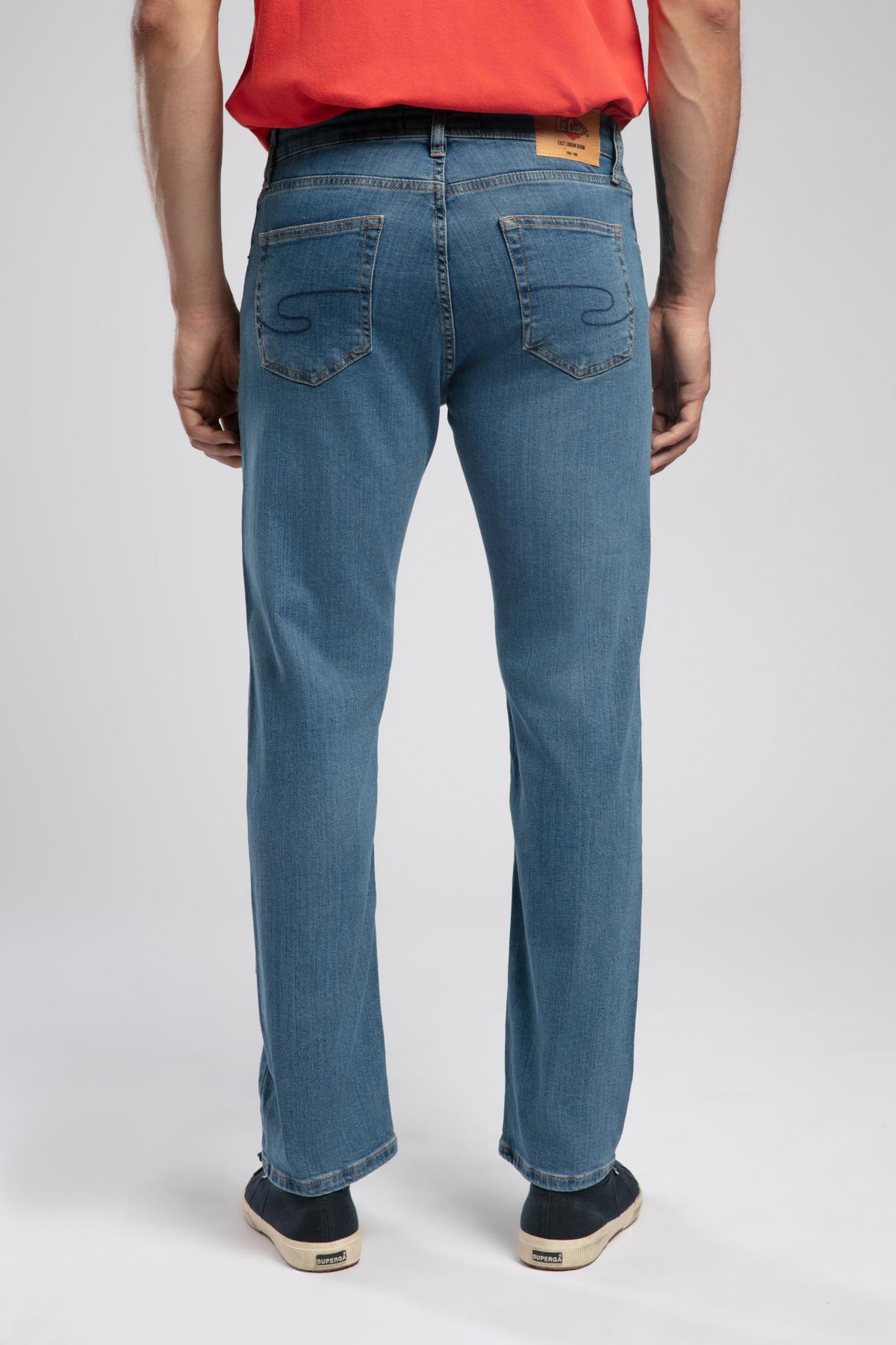 Ricky Yüksek Bel Normal Kesim Düz Paça Asmin Db Mid Erkek Jean