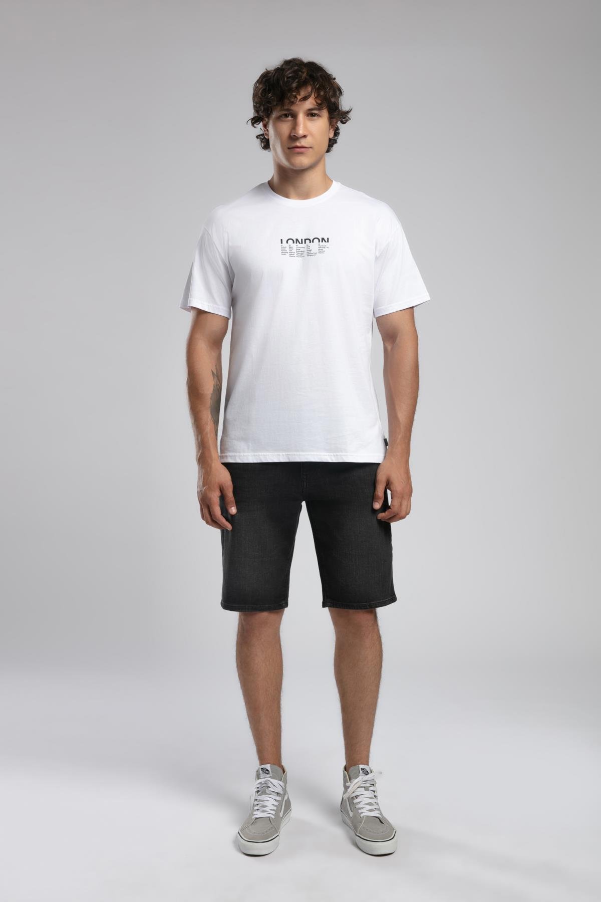 Rolan Erkek %100 Pamuk O Yaka T-Shirt