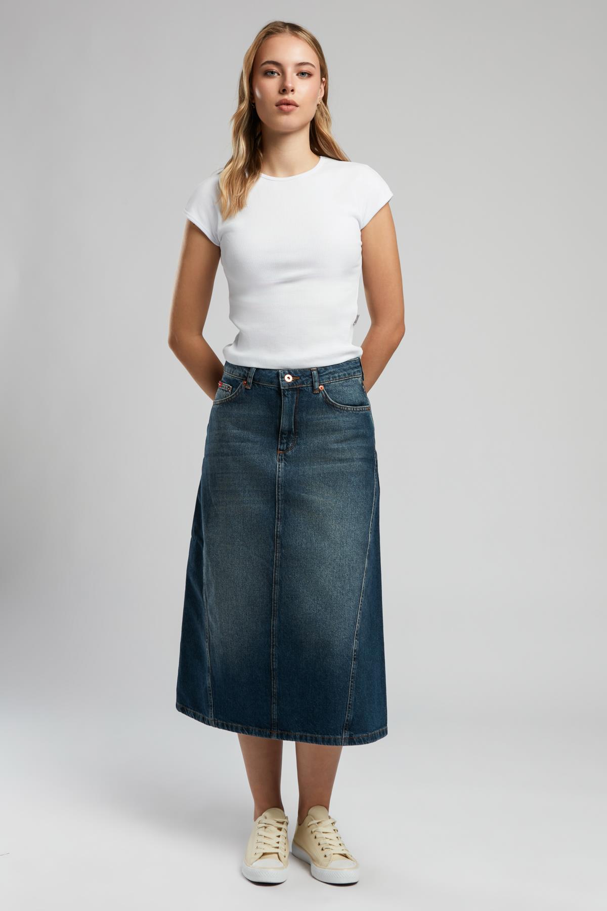 Rosa Kadın O Yaka T-Shirt