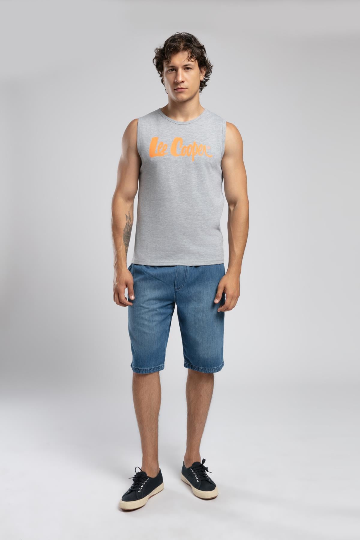 Summer Erkek %100 Pamuk O Yaka Atlet