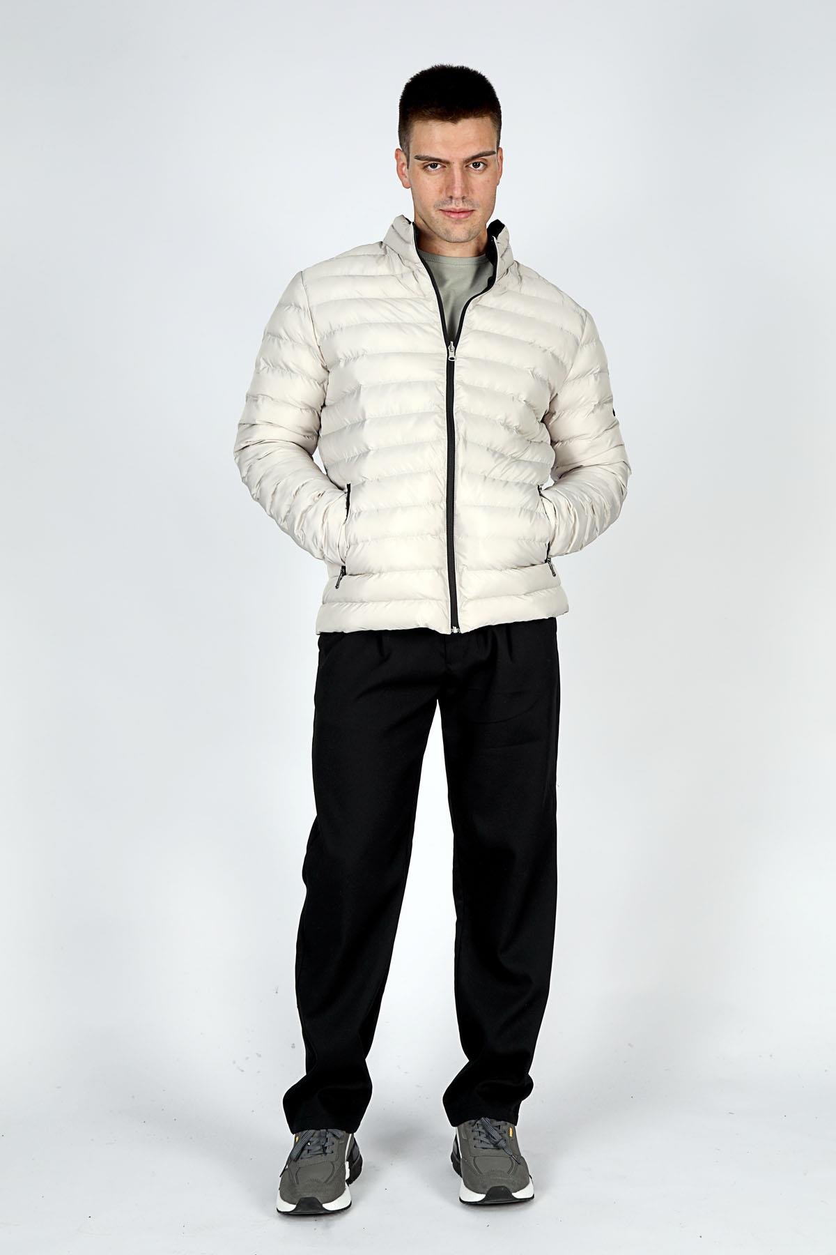 Terra Erkek Dik Yaka Çift Taraflı Mont Taş - Lee Cooper Türkiye