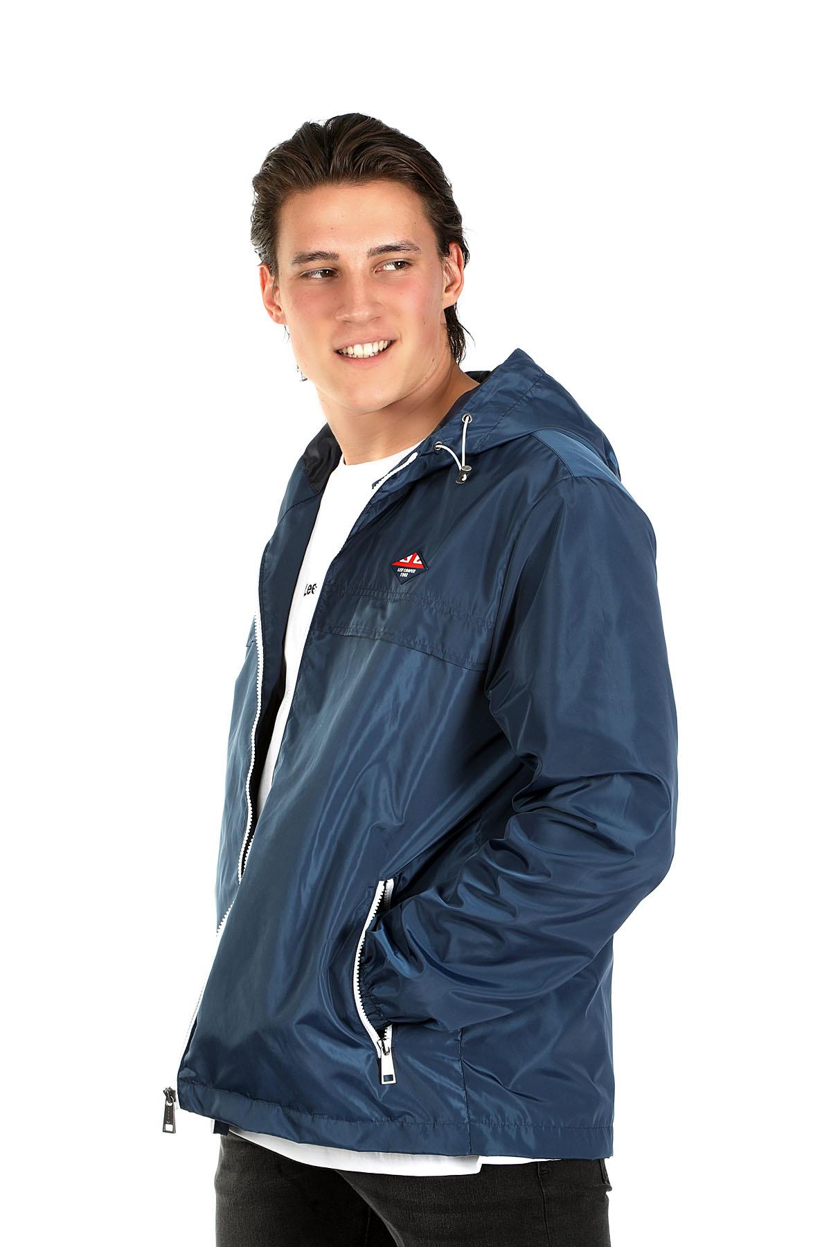 Thomas Erkek Dokuma Mont Lacivert