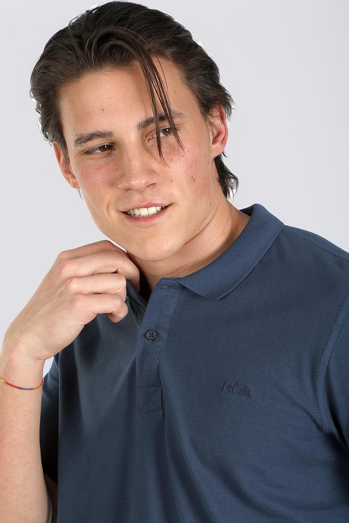 Twıns 1 Erkek Pike Polo Yaka T-Shırt İndigo