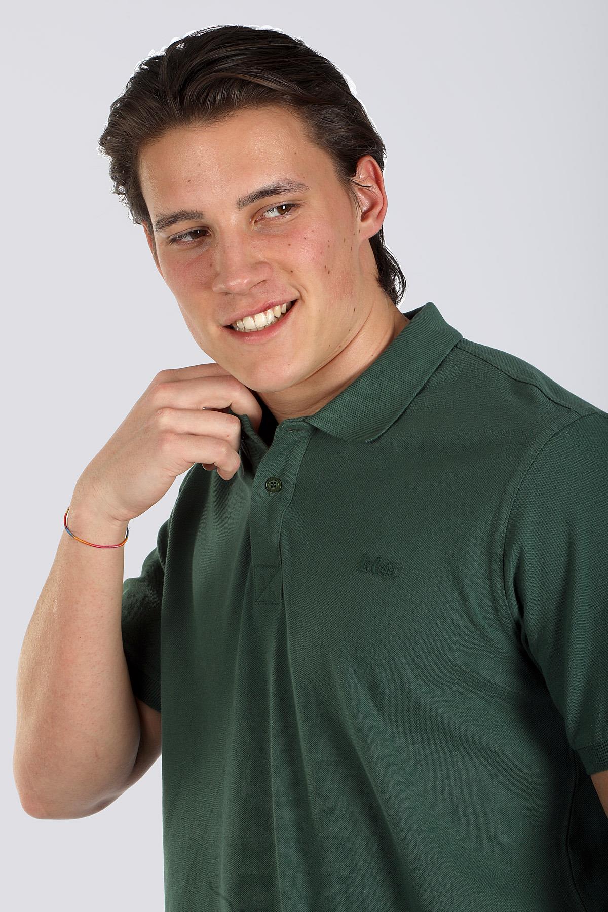 Twıns 1 Erkek Pike Polo Yaka T-Shırt K. Yeşil