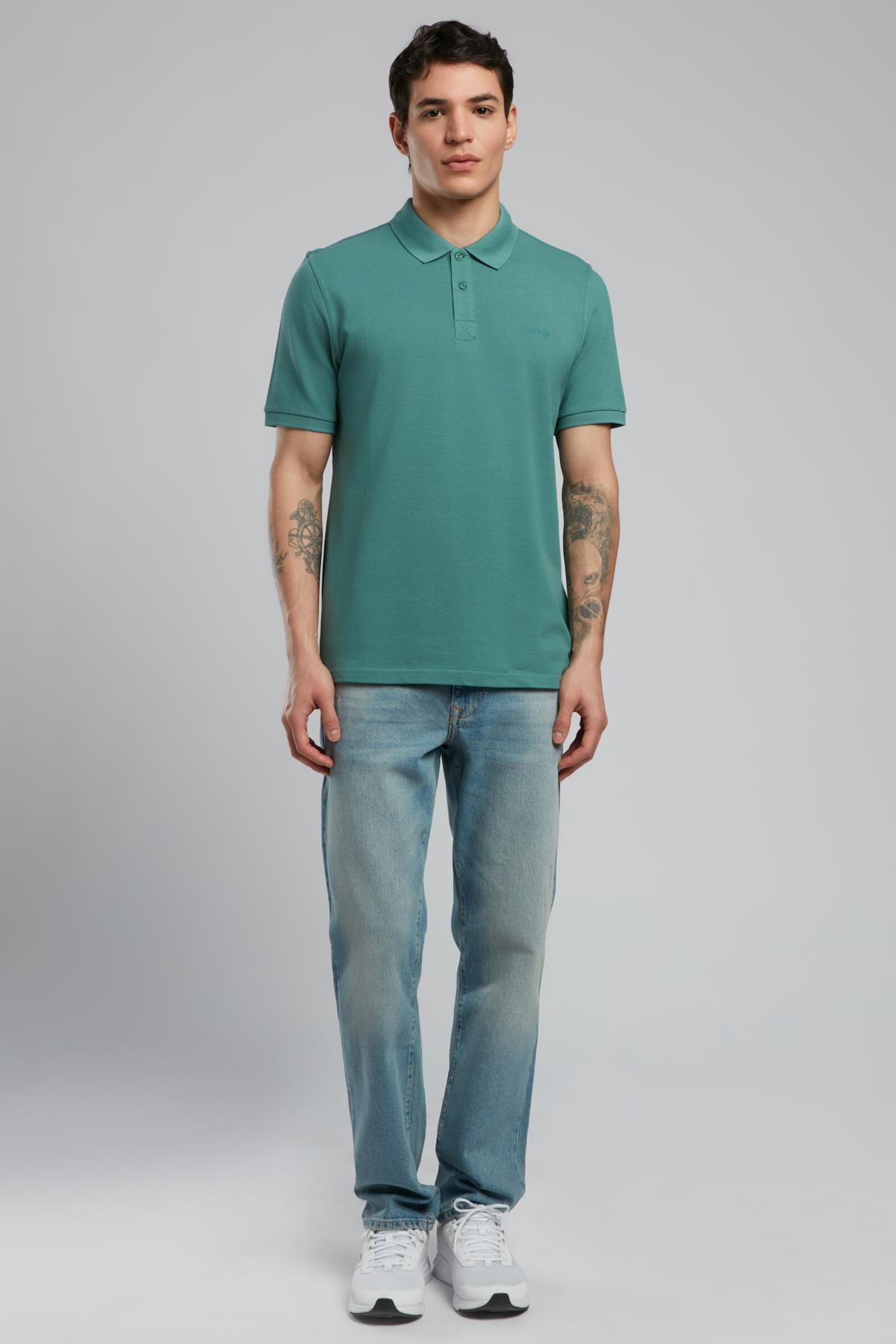Twins Erkek Polo Yaka T-Shirt
