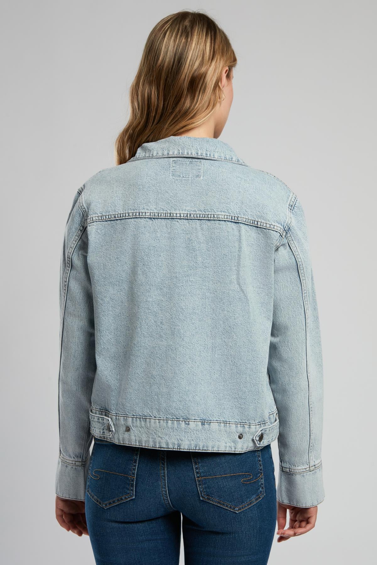 Valery Kadın %100 Pamuk Jean Ceket Denim