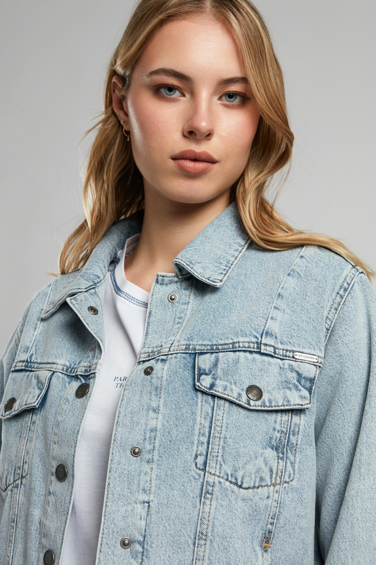 Valery Kadın %100 Pamuk Jean Ceket Denim