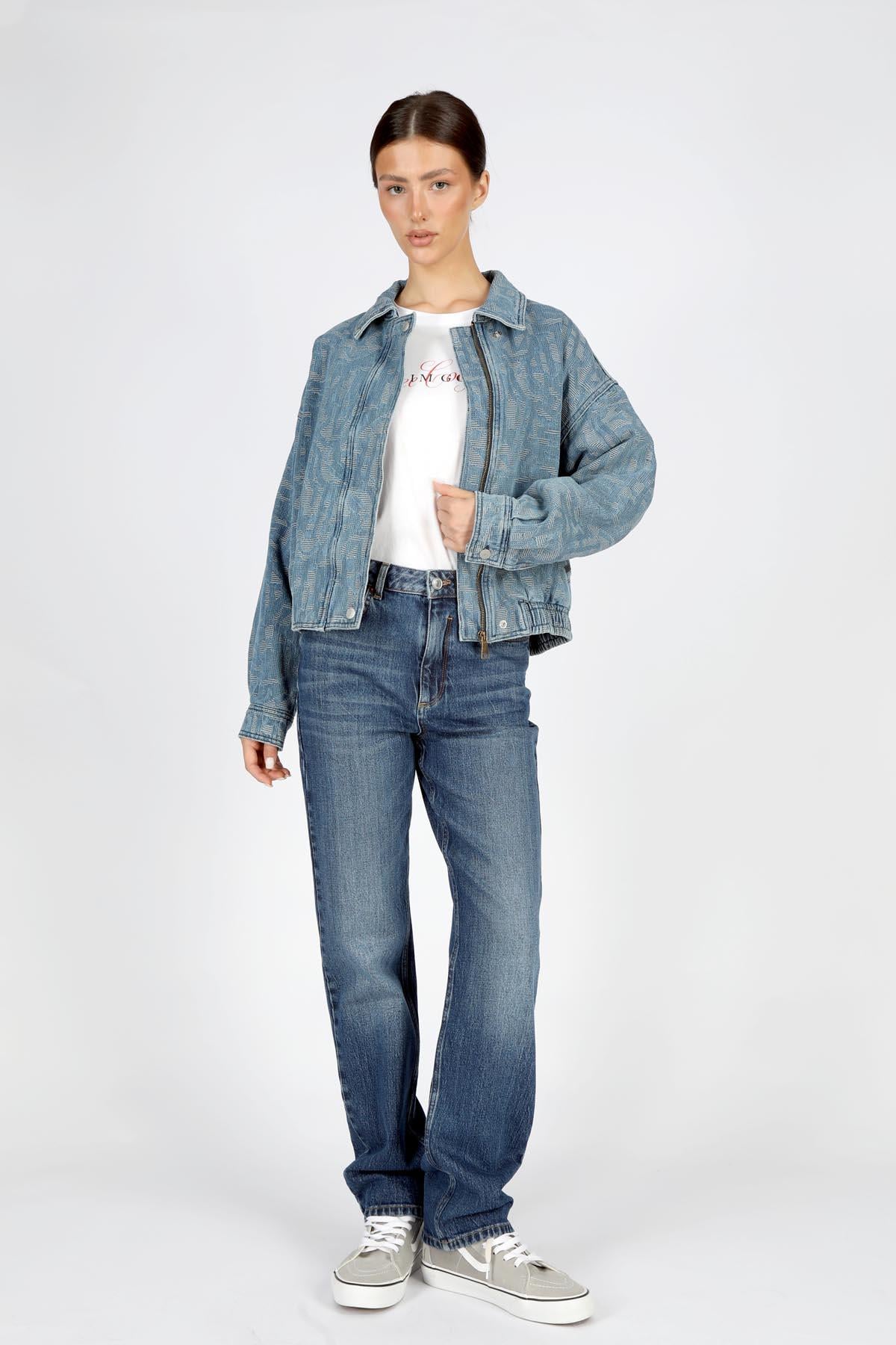 VERTI 2 KADIN JEAN CEKET