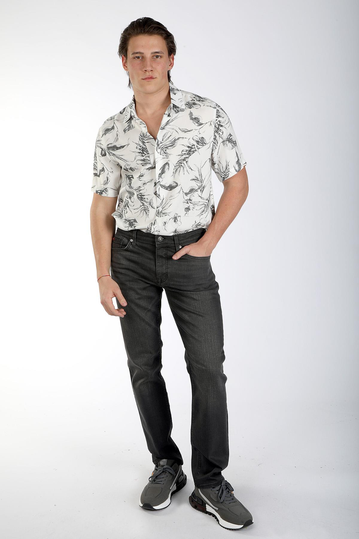 YASOL ERKEK K.KOL DOKUMA GÖMLEK