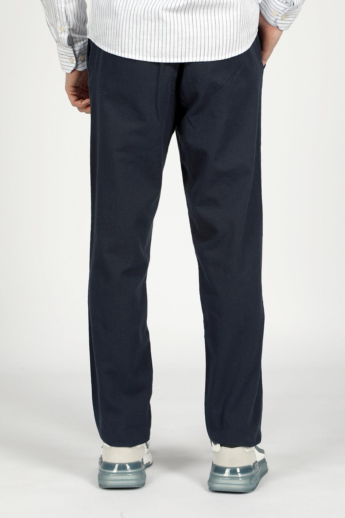 Zarse Erkek Dokuma Pantolon Lacivert