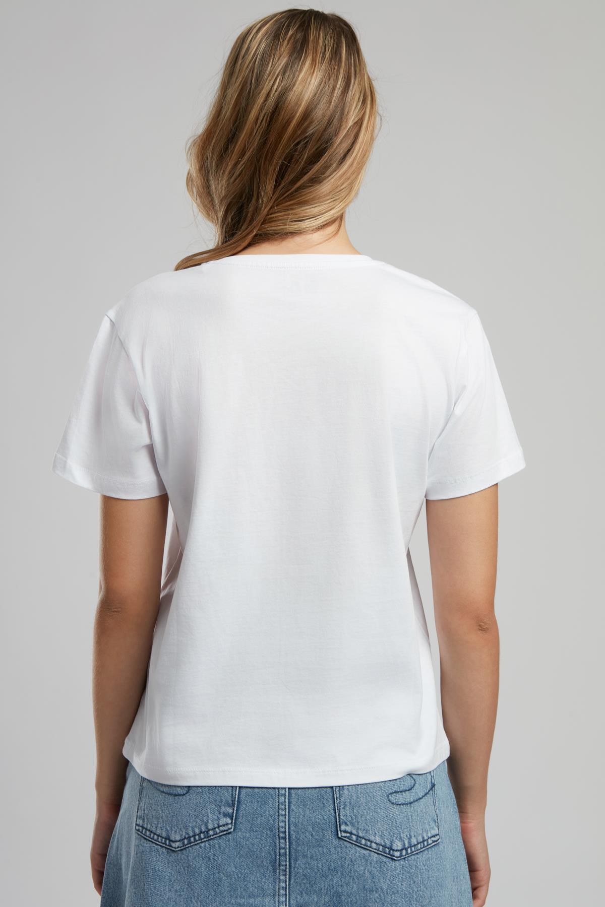 Zebrars Kadın O Yaka T-Shirt