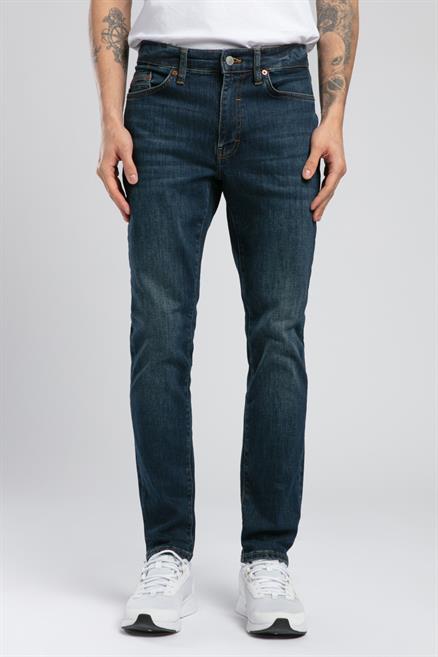 Jack Normal Bel Dar Kesim Dar Paça Mavi Erkek Jean Pantolon - Lee