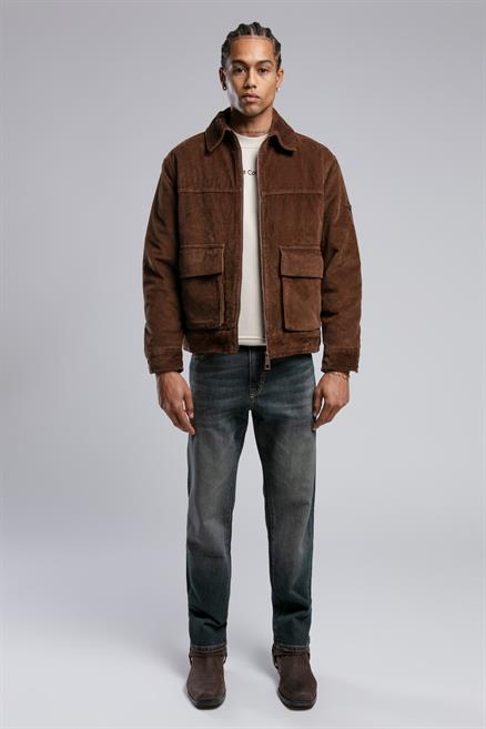 Lonroy Erkek %100 Pamuk Kadife Ceket Kahverengi - Lee Cooper Türkiye