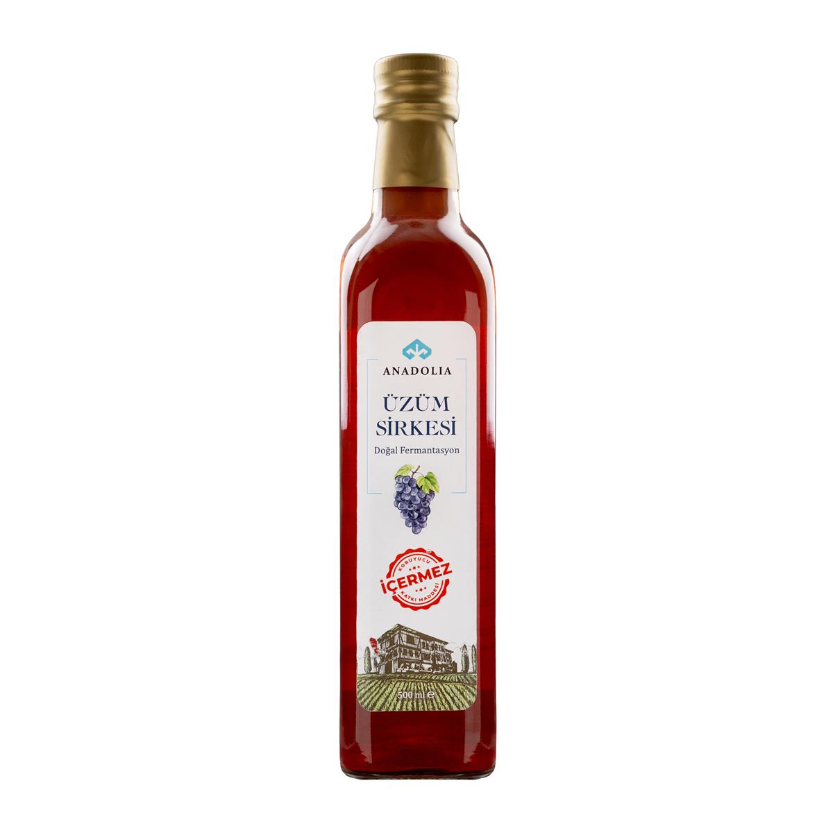 Üzüm Sirkesi Doğal Fermantasyon 500 ml