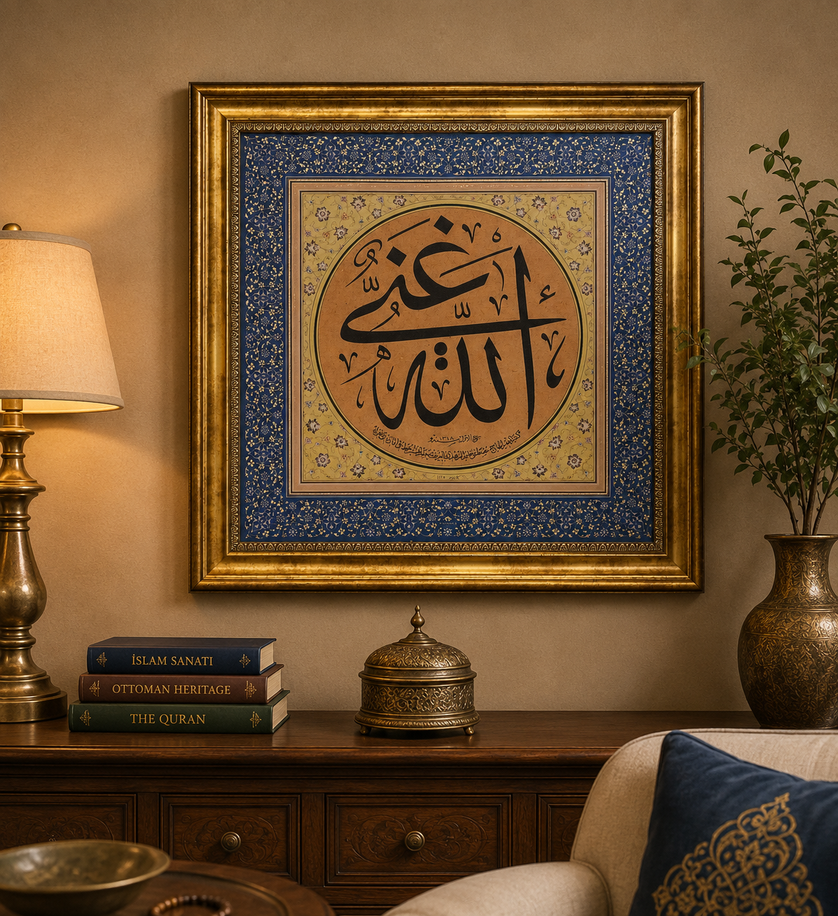 Allah Ganidir Zengindir Hat Tablo