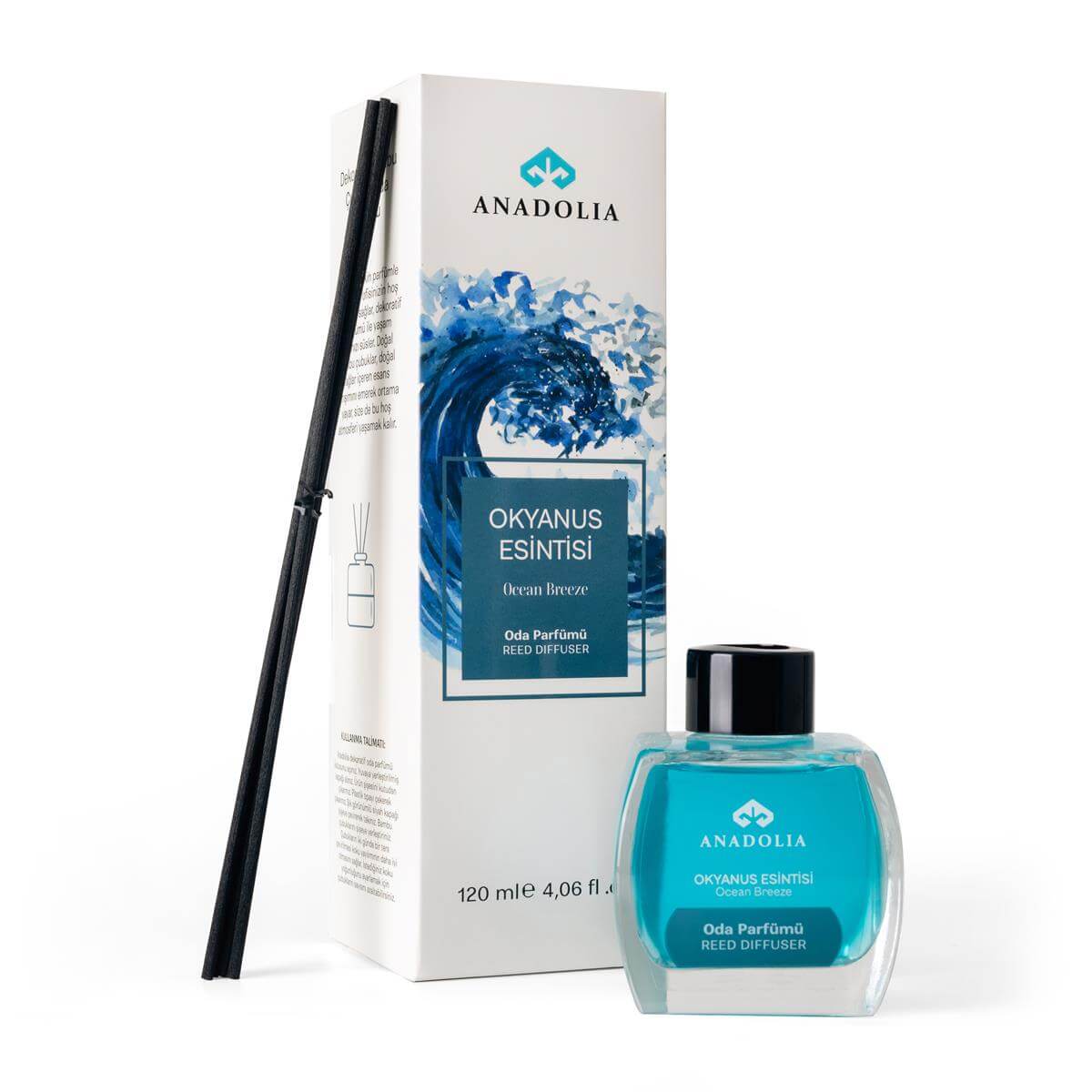Okyanus Esintisi Premium Çubuklu Oda Kokusu 120 ml
