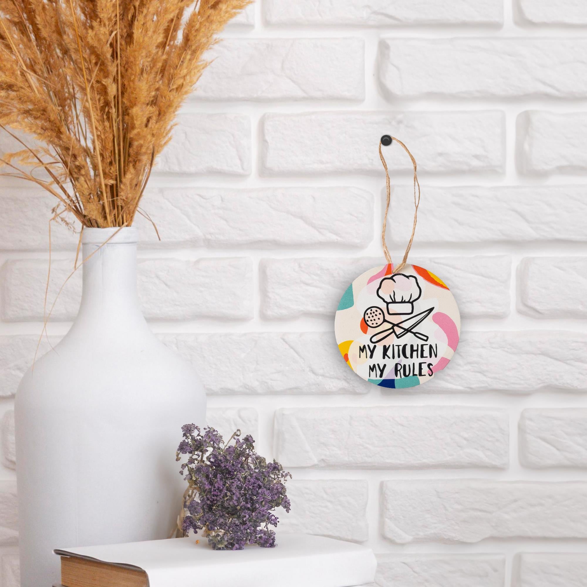 My Kitchen My Rules Mermerit  Duvar Süsü