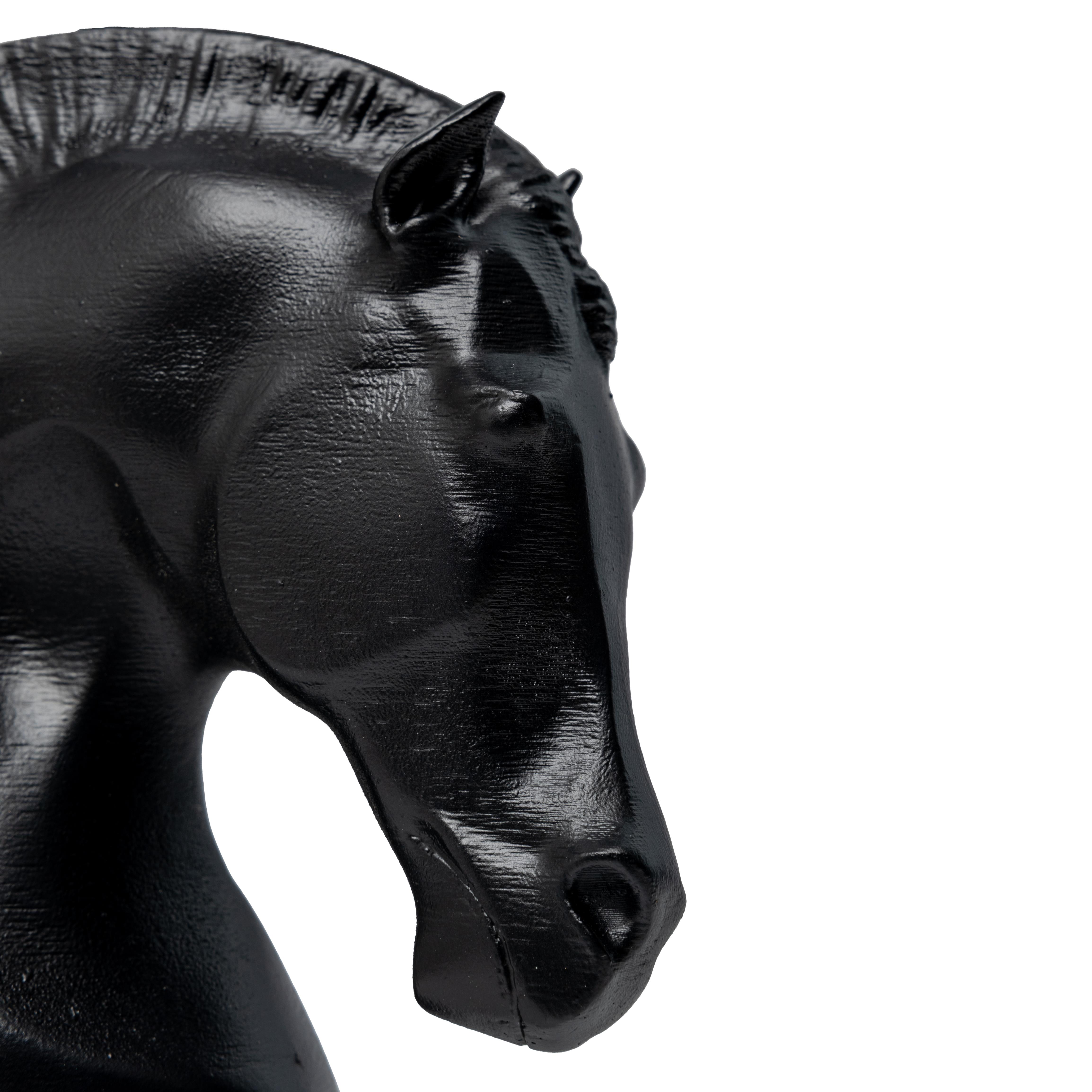 Altın Atın Başı Masa Üstü Dekoratif Obje