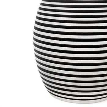 Modern Tasarımlı Çizgili Dekoratif  Şişe