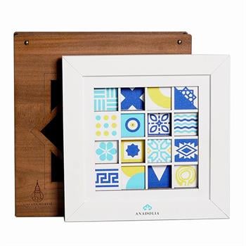 Nazar Renkleri 3 Boyutlu Ahşap Duvar Panosu