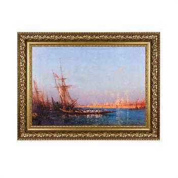 Félix Ziem, İstanbul Manzarası Tablo