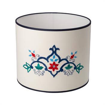 Rumi Nakış İşlemeli Abajur