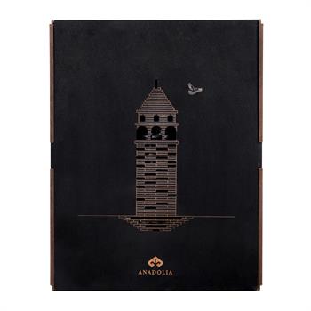 Galata Güvercinli Boyutlu Ahşap Duvar Panosu