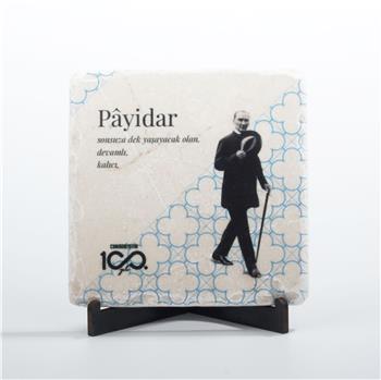 100.Yıl Anısına Payidar Ayaklı Pano