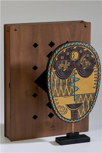 Şaman Yüz Maskesi Dekoratif Obje