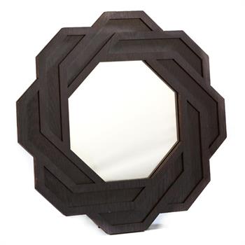 Altıgen Venge Dekoratif Ayna