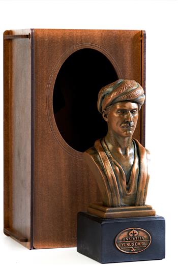 Yunus Emre Mermerit Büst Heykel