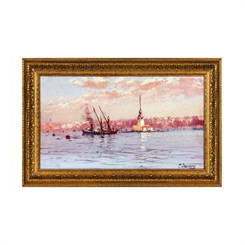 Fausto Zonaro Kız Kulesi Tablosu