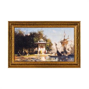 Germain Fabius Brest Kıyıda Çeşme Tablo