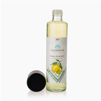 Anadolia Limon Kokulu 80° Cam Şişe Kolonya 180 ml