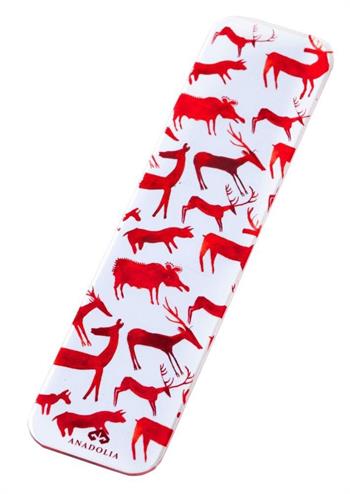 Çatalhöyük Geyikler Pleksi Kitap Ayracı