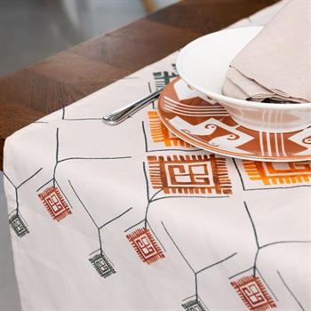 Pıtrak Desenli Runner