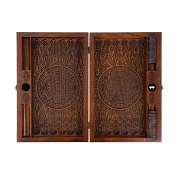 Zümrüd-ü Anka Motifli Tavla